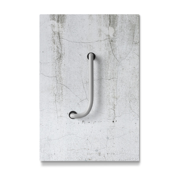 Galerie-Print "Neon Alphabet Off - J" 30x20 cm artboxONE