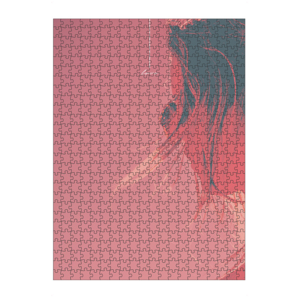 artboxONE Puzzle "Summer love" artboxONE - Abstrakt - Mädchen,Girl,Sommer,Summer,Vibes,Good,Feeling,Strand,Farben,Frau - Bild mädchen