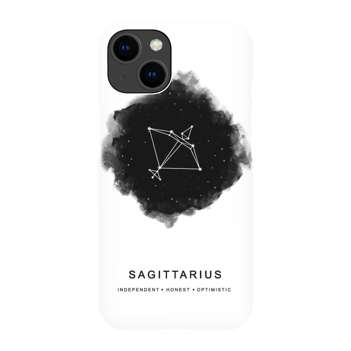 "Sagittarius Zodiac Constellation"für iPhone - Premium-Case Handyhülle artboxONE