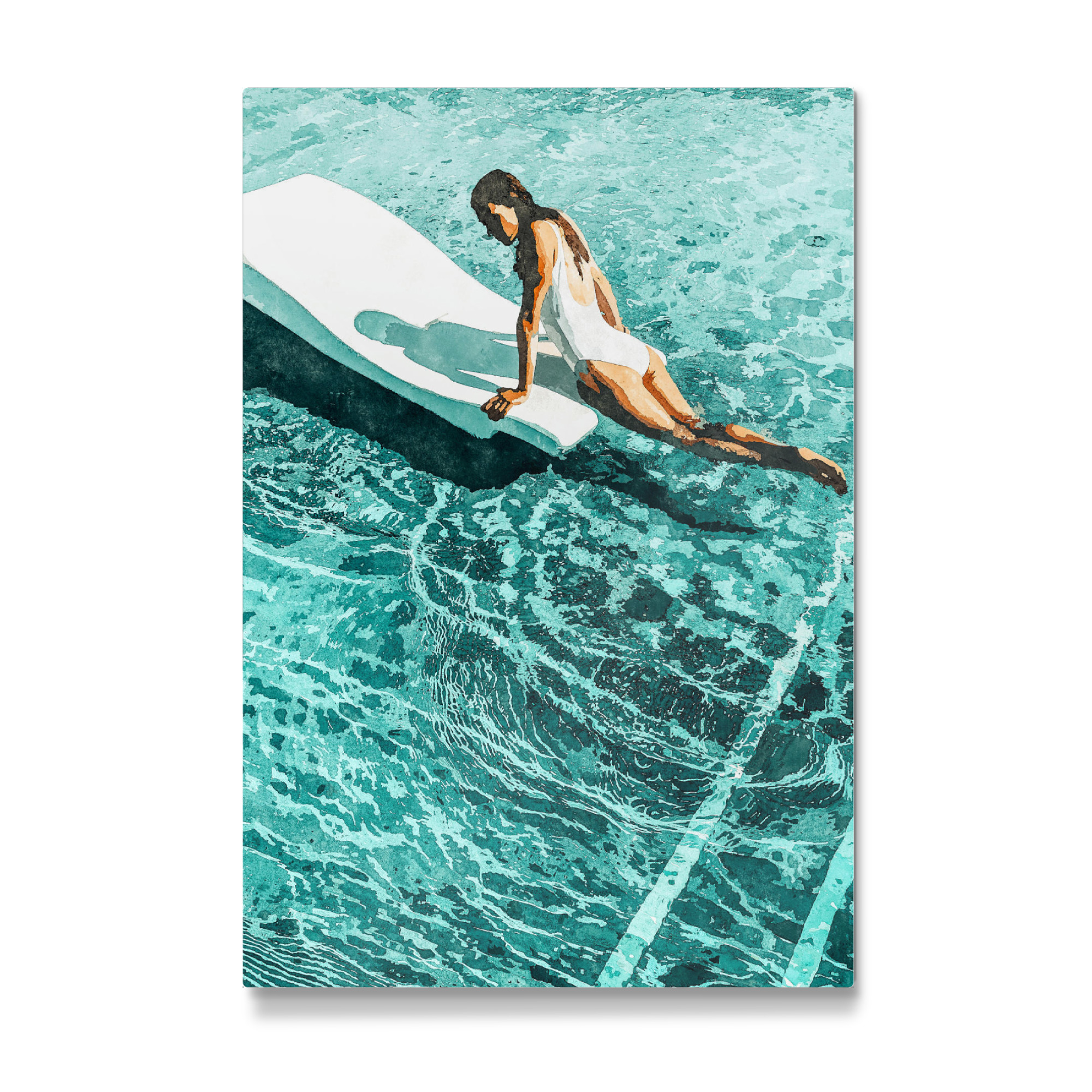 Galerie-Print "Pool Day | Summer Swimming Swim" 75x50 cm artboxONE