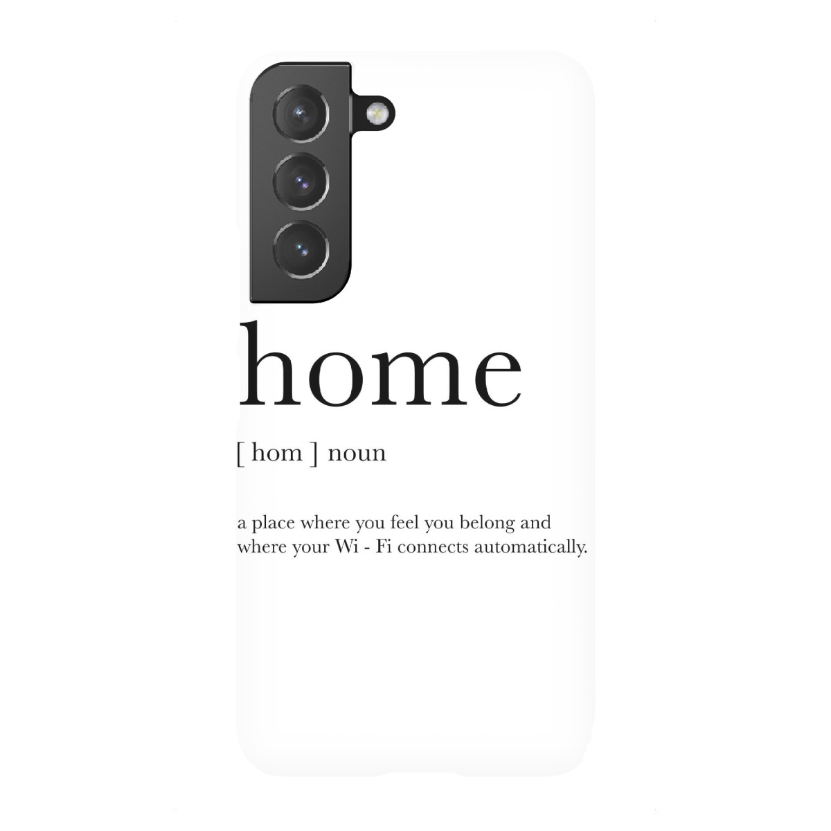 Samsung Galaxy "Home Definition" Premium-Case Handyhülle artboxONE