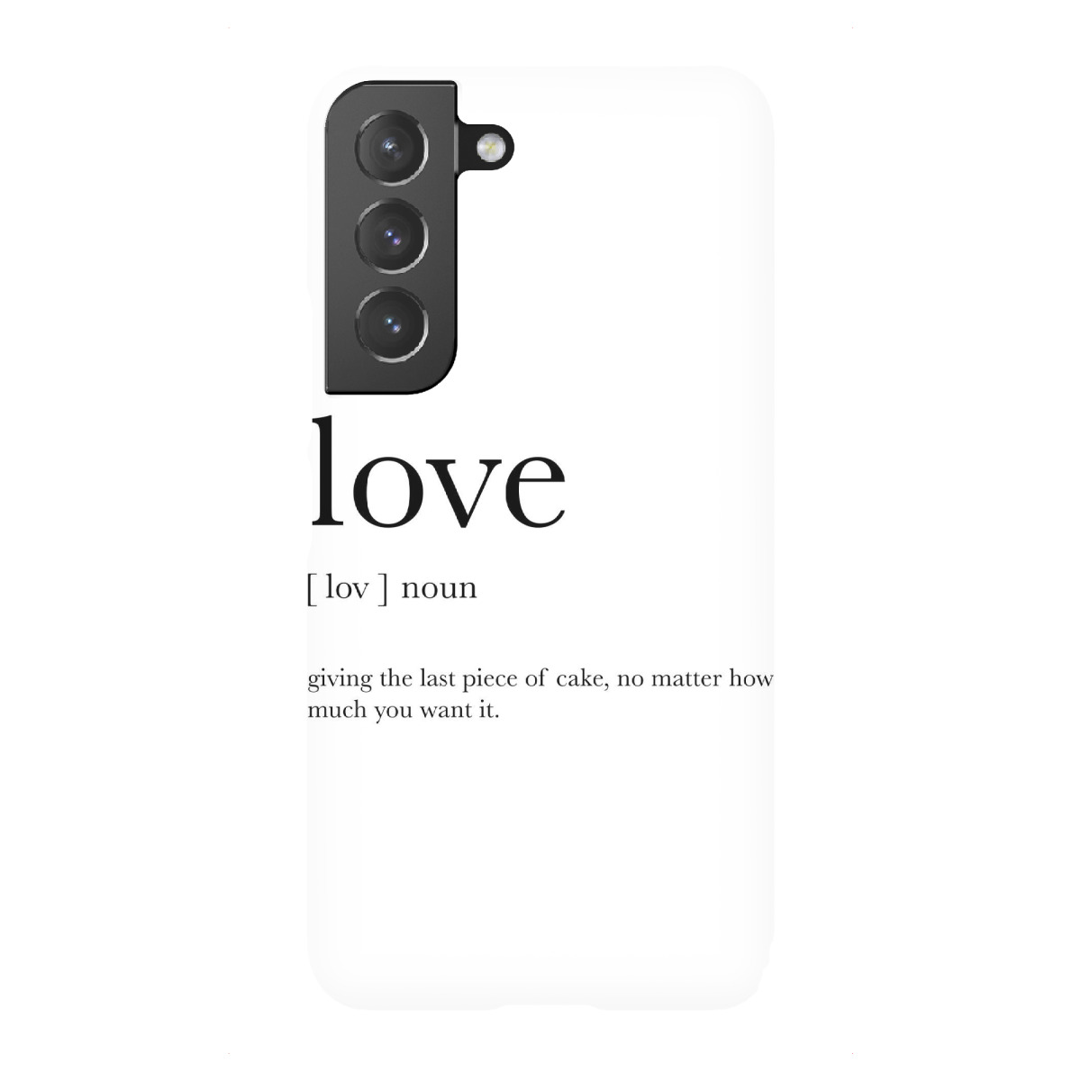 Samsung Galaxy "Love Definition" Premium-Case Handyhülle artboxONE