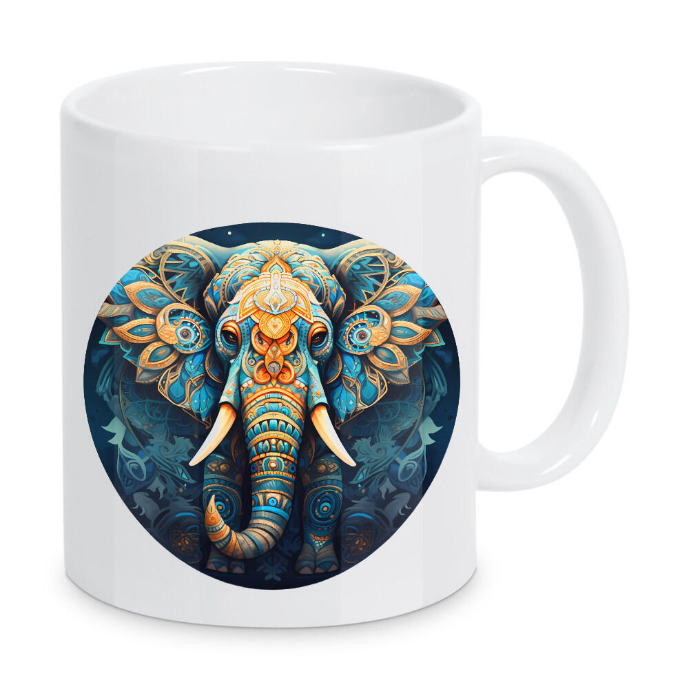 Tasse "Mandala - Animals - Elephhant" artboxONE - Natur,Tiere,Abstrakt