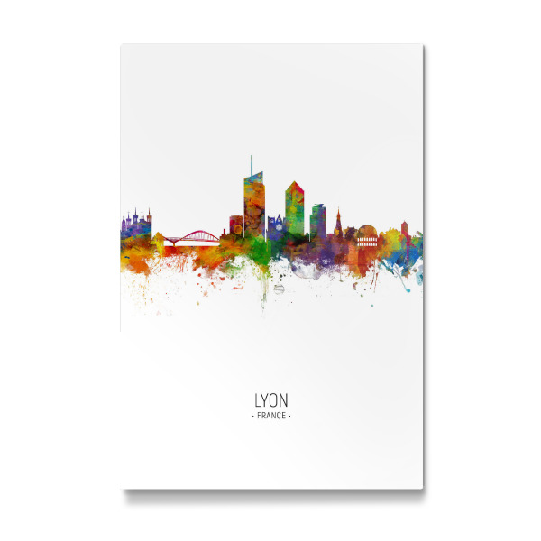 Galerie-Print "Lyon Skyline Portrait" 30x20 cm artboxONE
