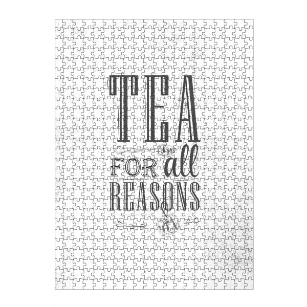 artboxONE Puzzle "Tea for all reasons" artboxONE - Essen & Trinken