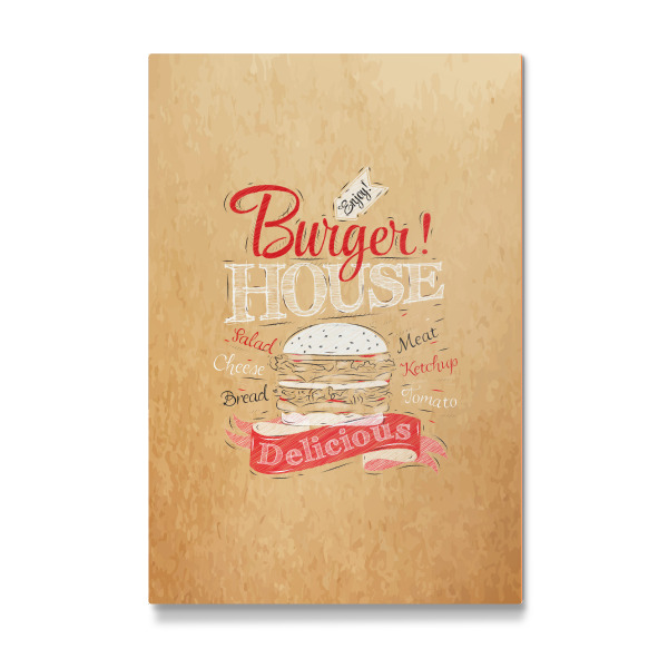 Galerie-Print "Burger house craft" 30x20 cm artboxONE