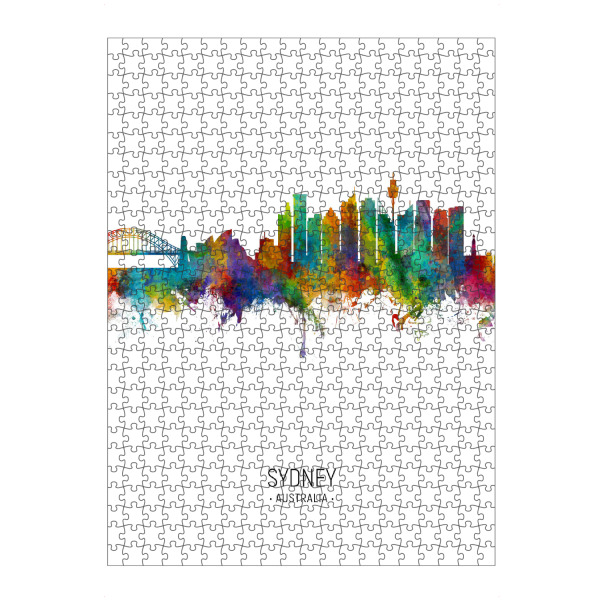 Puzzle Ravensburger "Sydney Skyline Portrait" artboxONE - Städte / Sydney - Sydney,Australia - Bild sydney