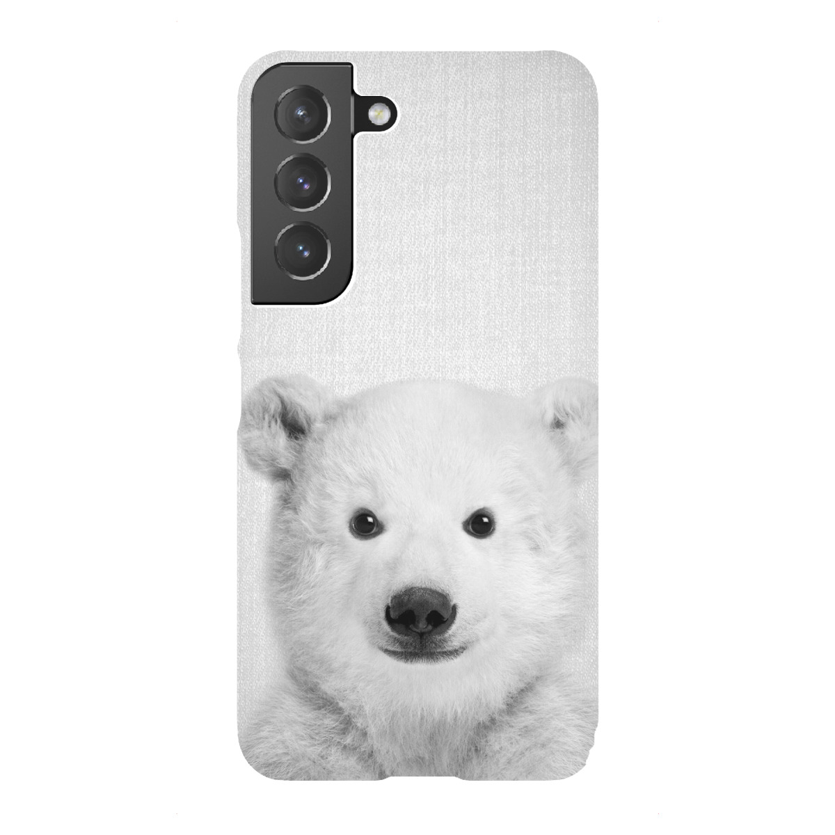 Samsung Galaxy "Baby Polar Bear - Black & White" Premium-Case Handyhülle artboxONE