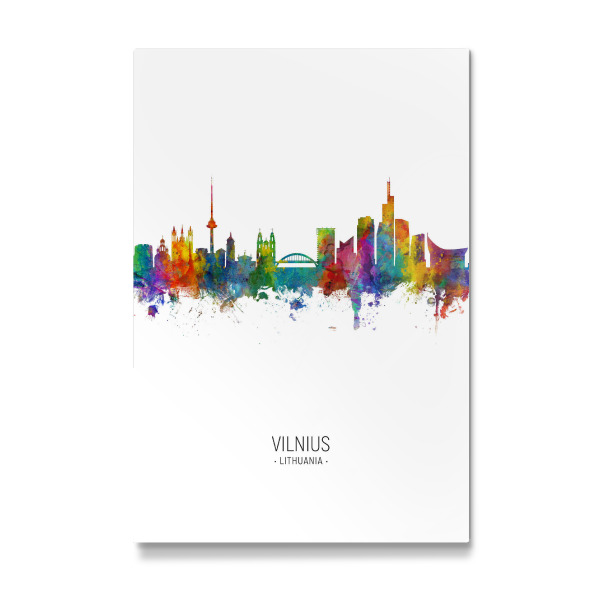 Galerie-Print "Vilnius Skyline Portrait" 30x20 cm artboxONE