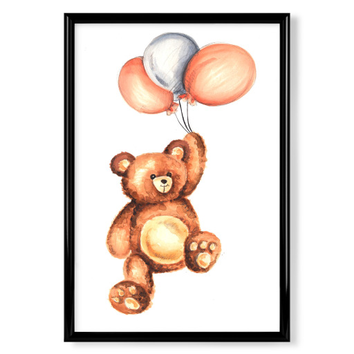 Bear with Balloons