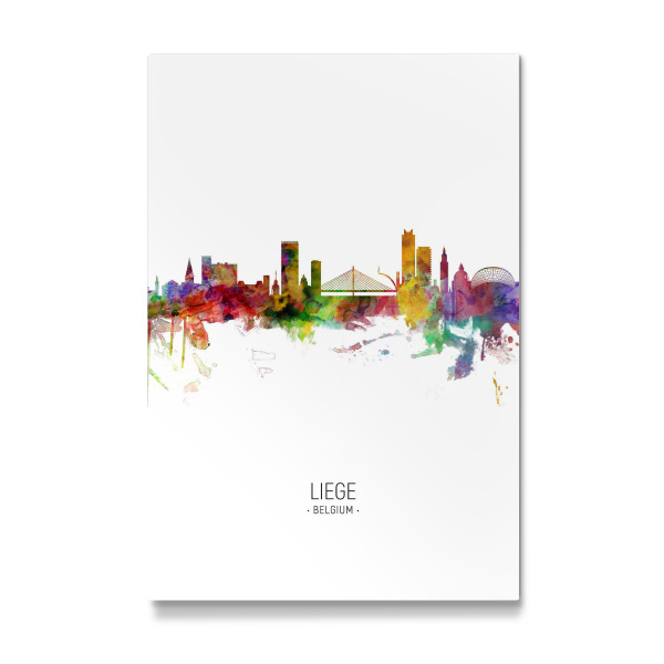 Galerie-Print "Liege Skyline Portrait" 30x20 cm artboxONE