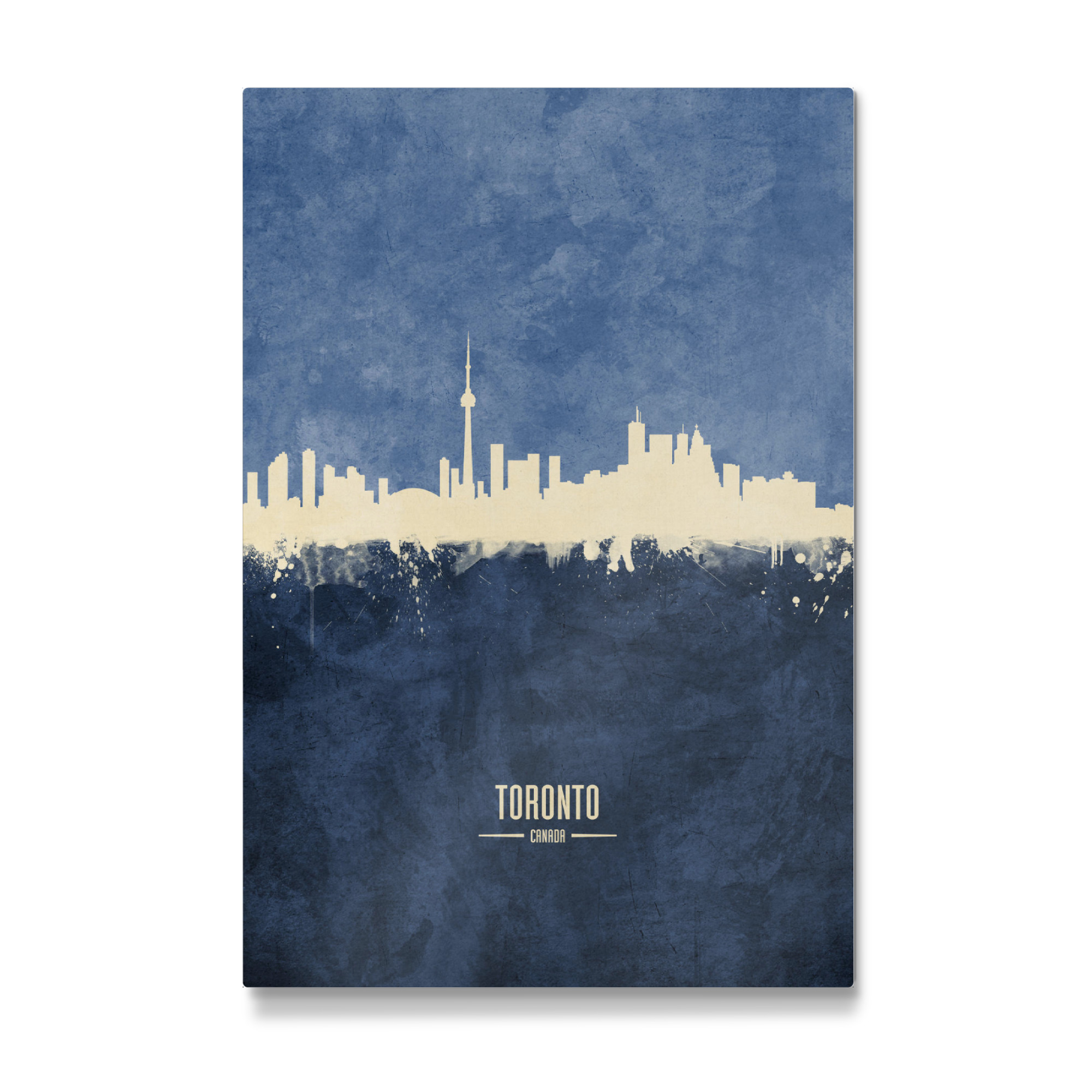 Galerie-Print "Toronto Skyline Navy" 75x50 cm artboxONE