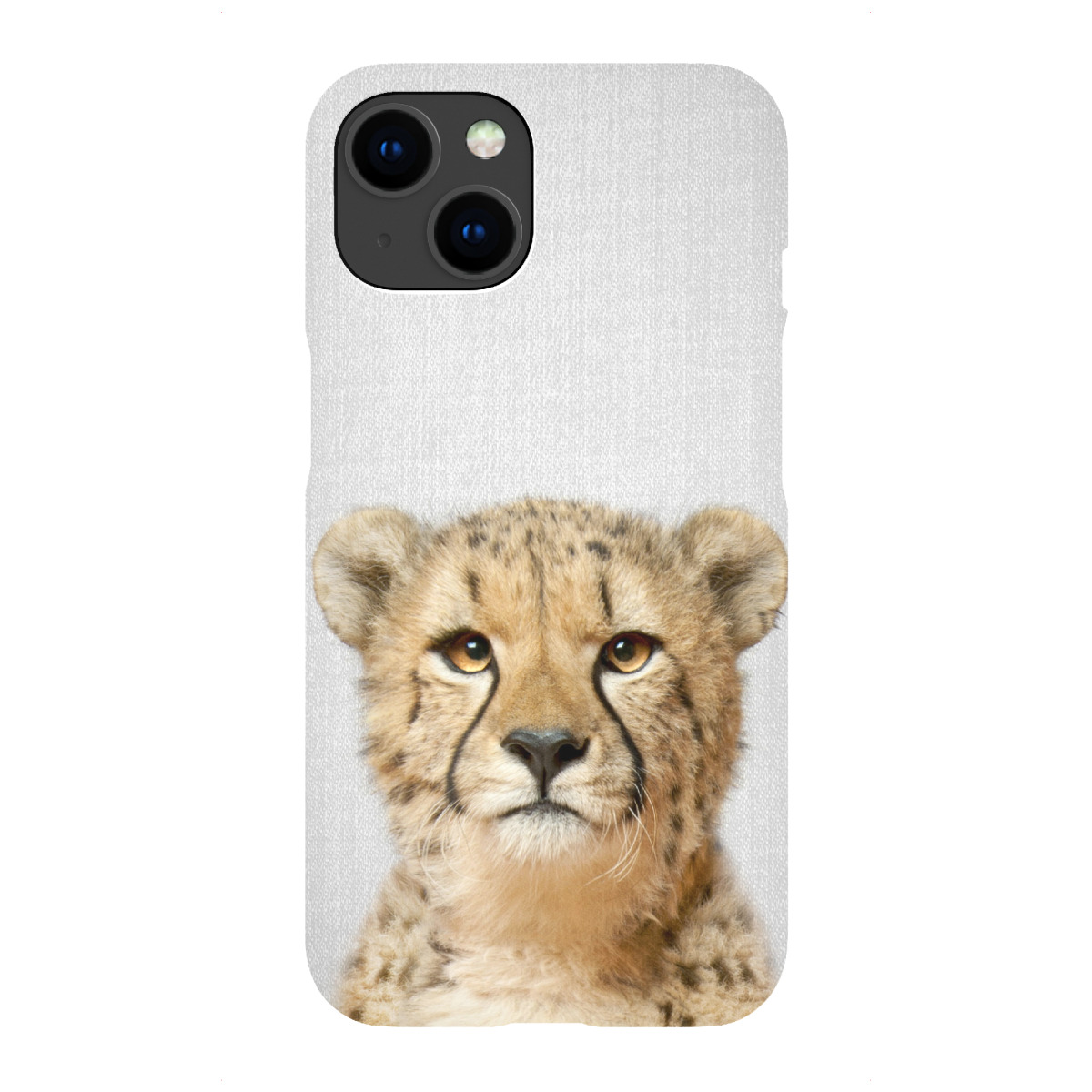 "Cheetah - Colorful"für iPhone - Premium-Case Handyhülle artboxONE
