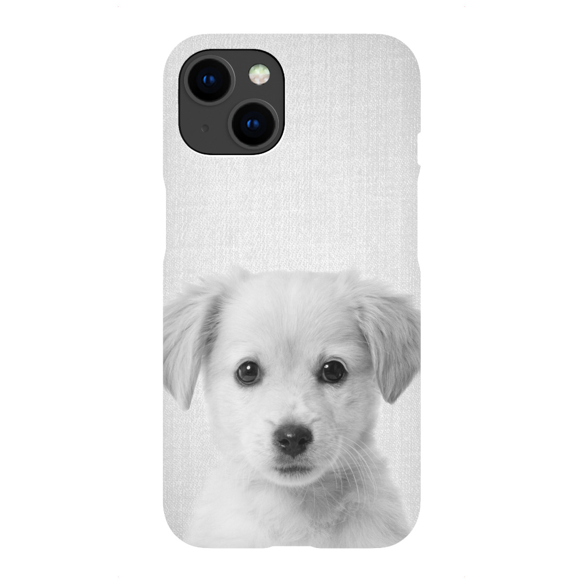 iPhone "Golden Retriever Puppy - B & W" Premium-Case Handyhülle artboxONE
