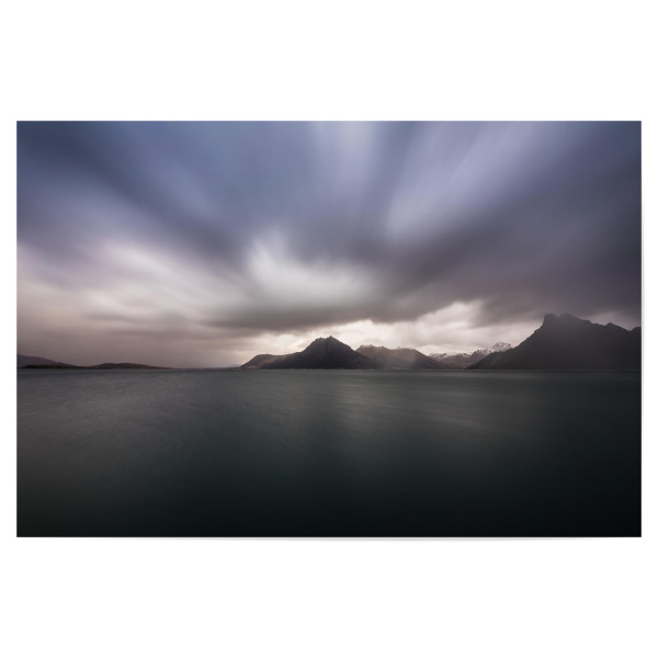Poster 30x20 cm "Mystic" artboxONE - Natur - Vesteralen,Vesterålen,Norwegen
