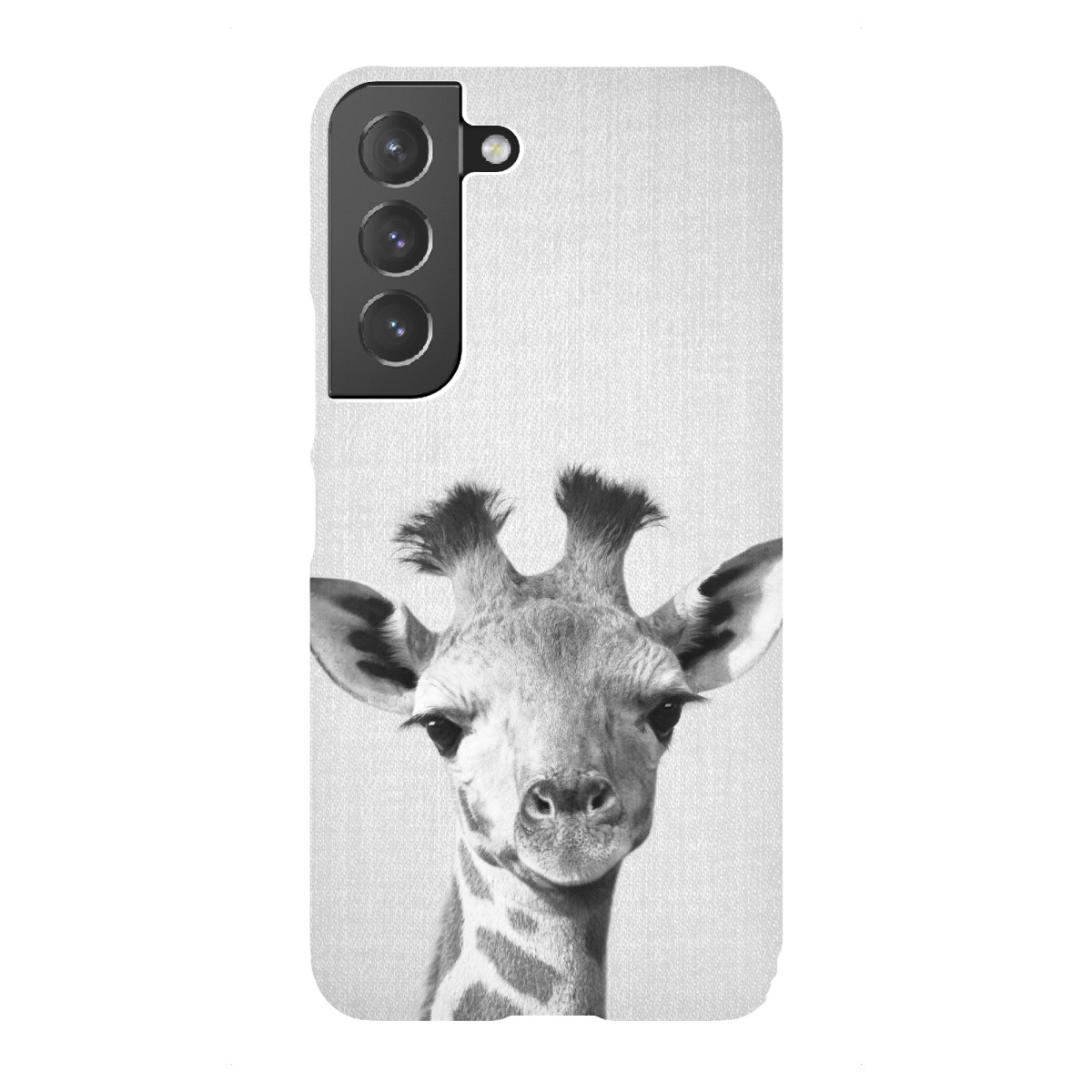 "Baby Giraffe - Black & White"für Samsung Galaxy - Premium-Case Handyhülle artboxONE