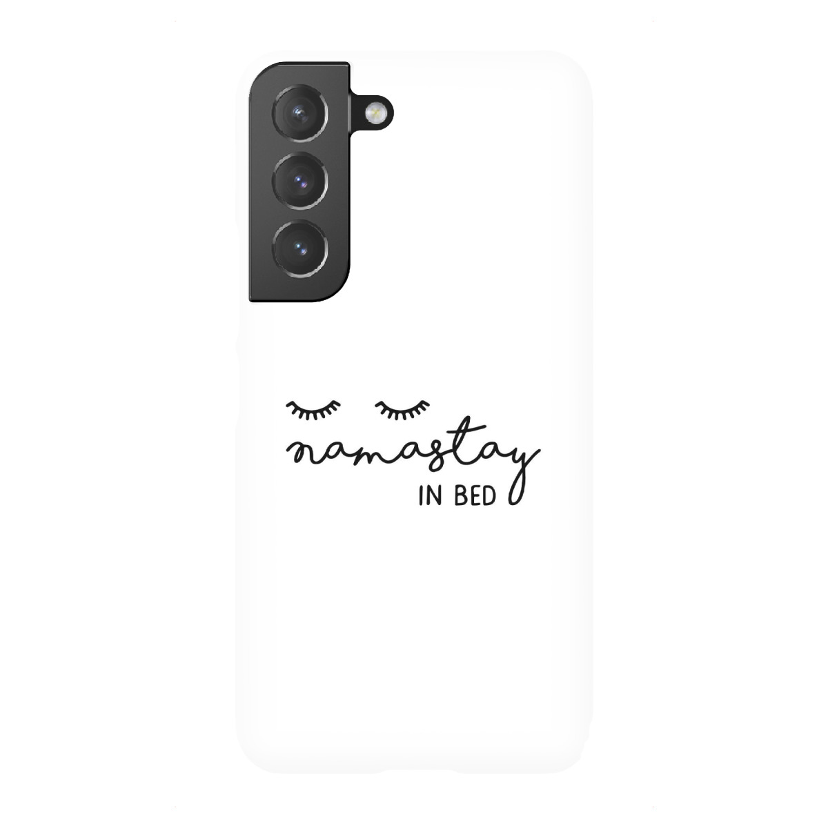 "Namastay In Bed Quote"für Samsung Galaxy - Premium-Case Handyhülle artboxONE