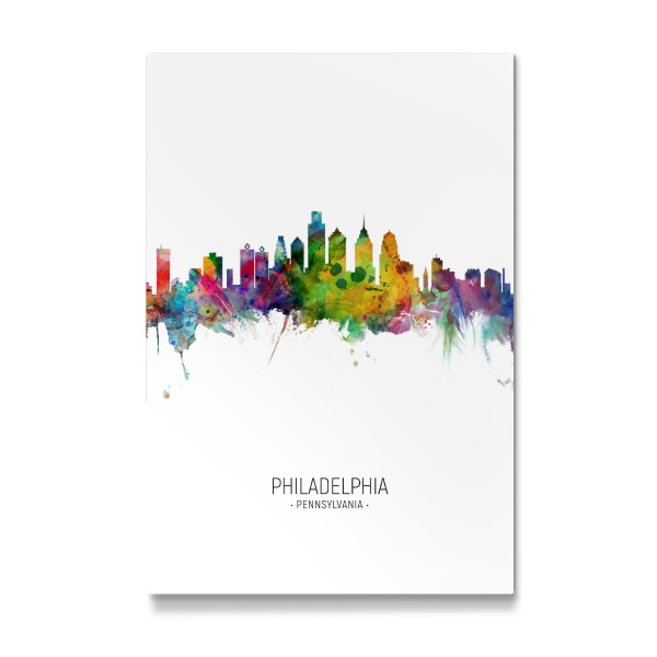Galerie-Print "Philadelphia Skyline Portrait" 30x20 cm artboxONE