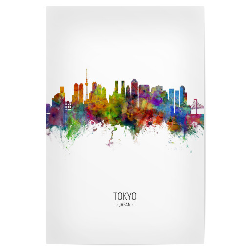 Tokyo Skyline Portrait