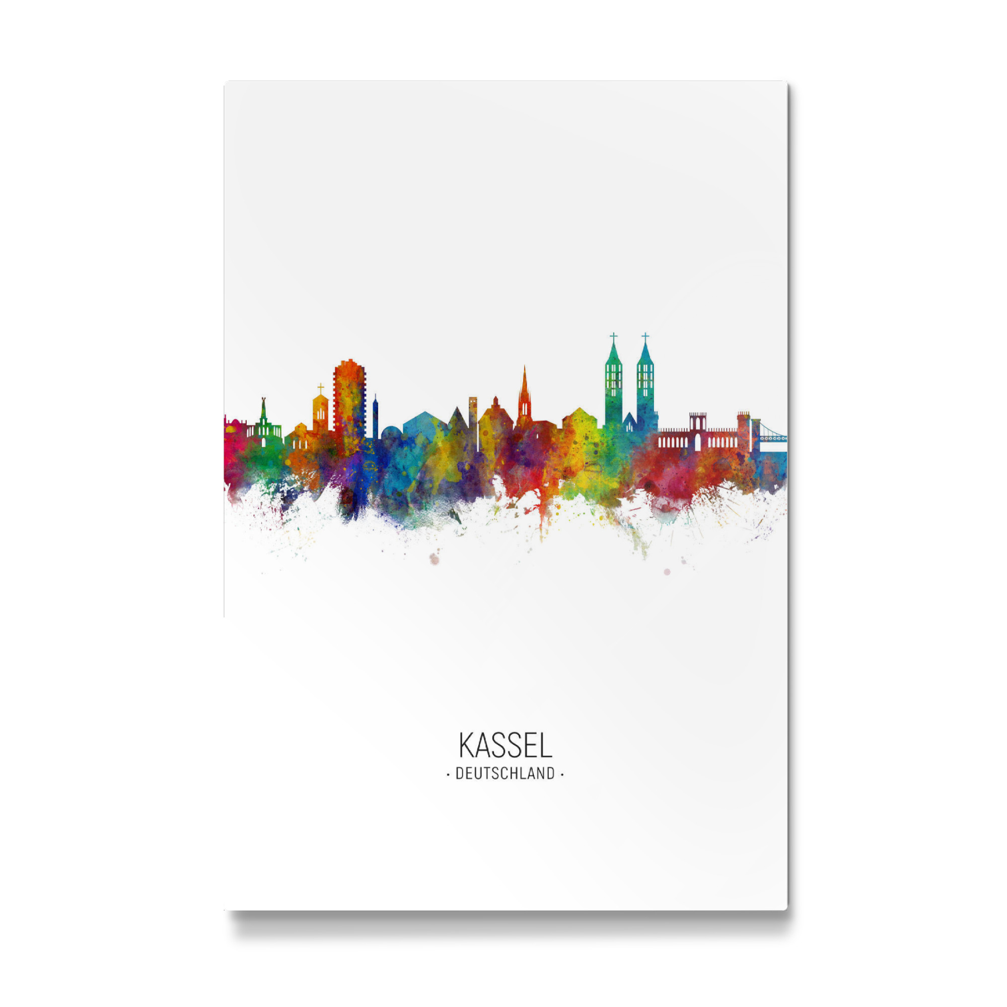 Galerie-Print "Kassel Skyline Portrait" 75x50 cm artboxONE
