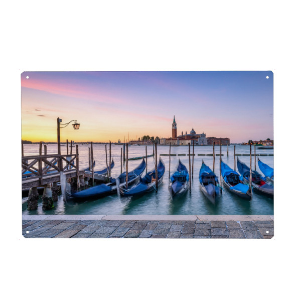 Holzbild "VENEDIG - San Giorgio Maggiore" artboxONE - Städte,Reise,Städte / Venedig