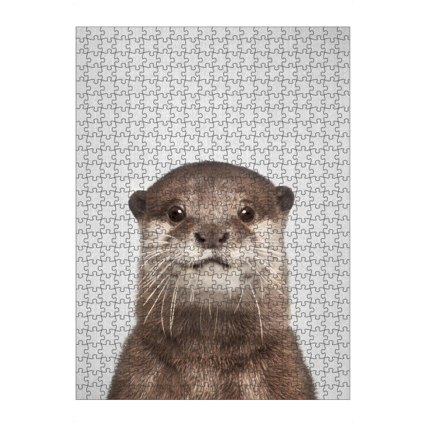 artboxONE Puzzle "Otter - Colorful" artboxONE - Für Kinder,Tiere