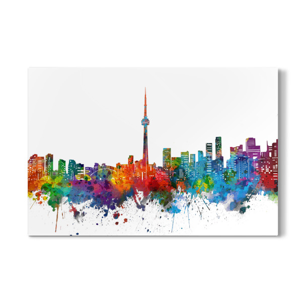 Galerie-Print "Toronto skyline watercolor" 30x20 cm artboxONE