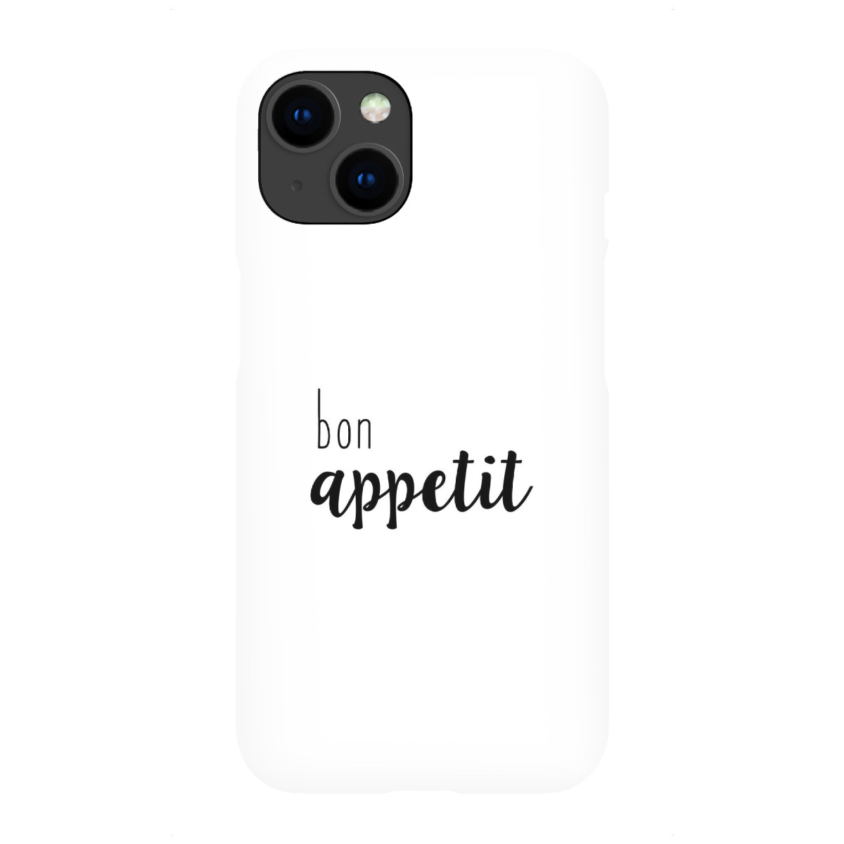 "Bon Appetit Quote"für iPhone - Premium-Case Handyhülle artboxONE