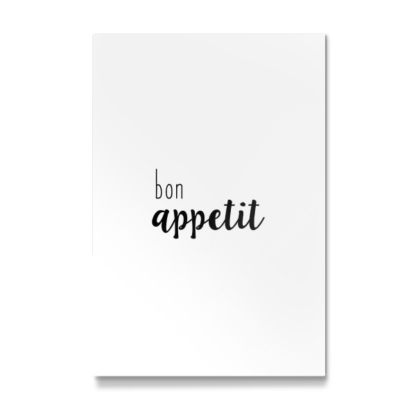 Galerie-Print "Bon Appetit Quote" 30x20 cm artboxONE