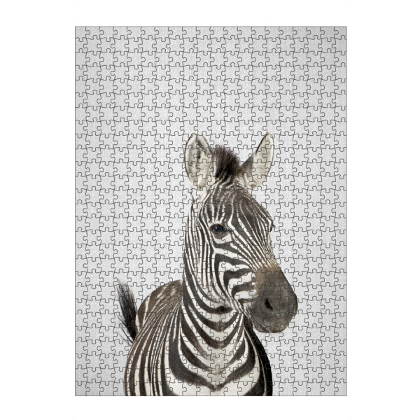 Puzzle Ravensburger "Zebra - Colorful" artboxONE - Tiere