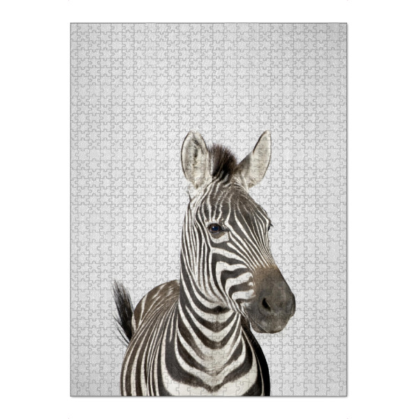 Puzzle Ravensburger "Zebra - Colorful" artboxONE - Tiere