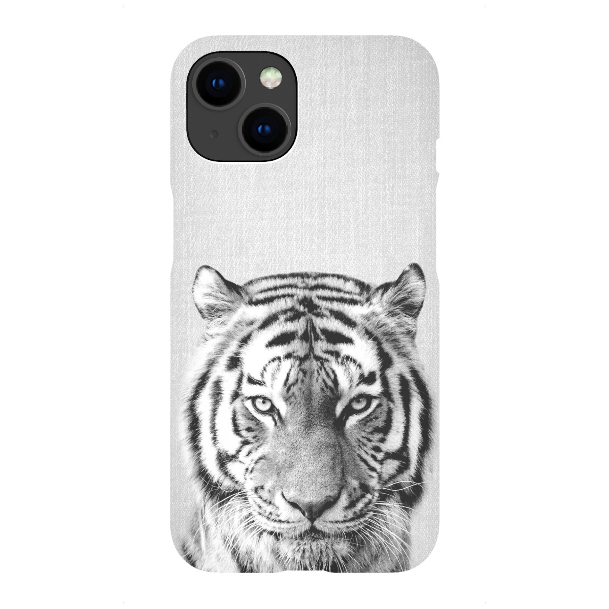 iPhone "Tiger - Black & White" Premium-Case Handyhülle artboxONE