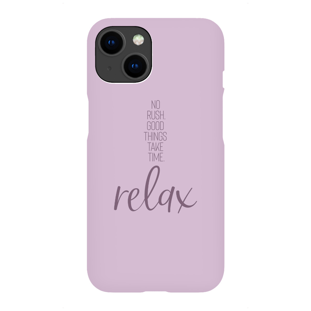 iPhone "RELAX - pink" Premium-Case Handyhülle artboxONE