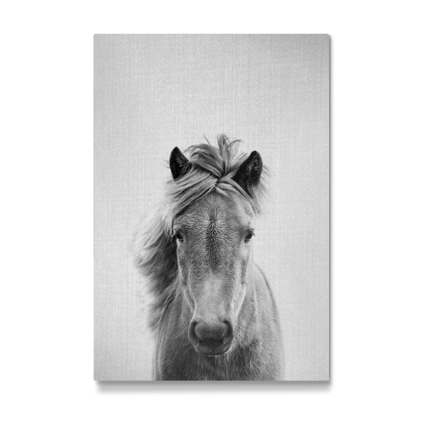 Galerie-Print "Horse - Black & White" 30x20 cm artboxONE