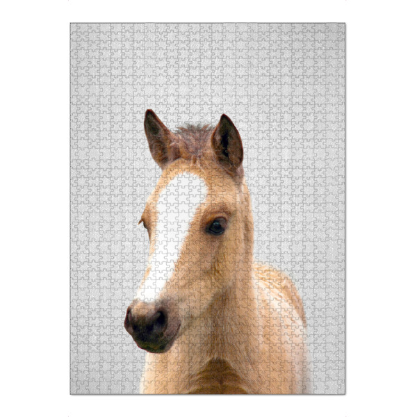 Puzzle Ravensburger "Baby Horse - Colorful" artboxONE - Tiere