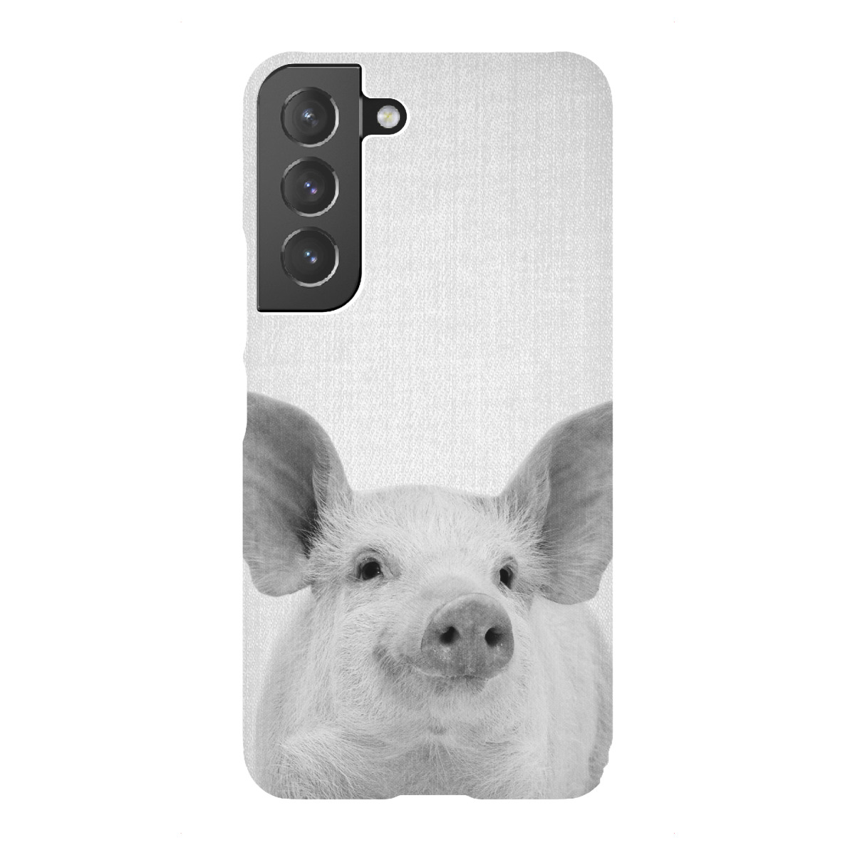 Samsung Galaxy "Pig - Black & White" Premium-Case Handyhülle artboxONE