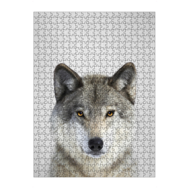 artboxONE Puzzle "Wolf - Colorful" artboxONE - Tiere