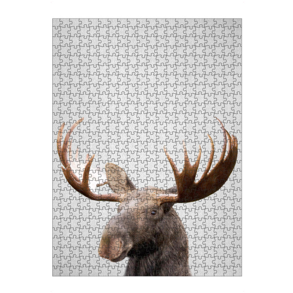 artboxONE Puzzle "Moose - Colorful" artboxONE - Tiere