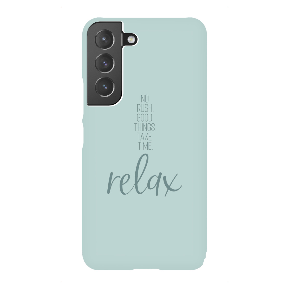 Samsung Galaxy "RELAX - türkis" Premium-Case Handyhülle artboxONE