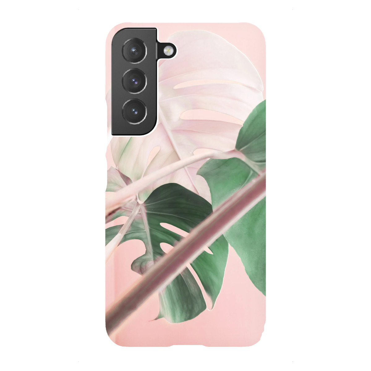 "Glowing Monstera"für Samsung Galaxy - Premium-Case Handyhülle artboxONE