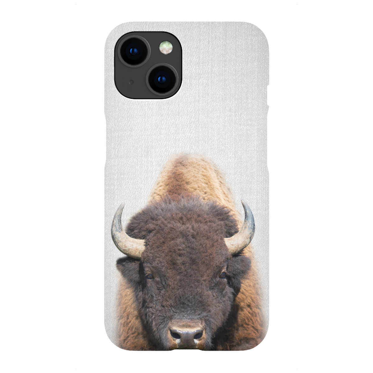 iPhone "Buffalo - Colorful" Premium-Case Handyhülle artboxONE