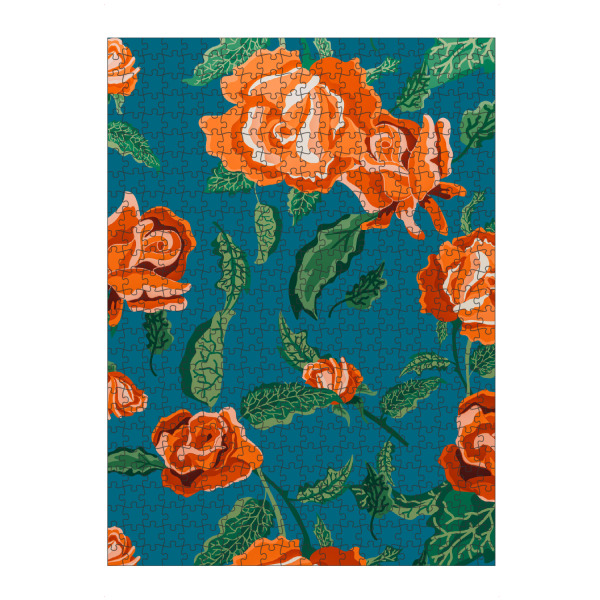 artboxONE Puzzle "Rosalie" artboxONE - Floral - Graphic,Design,Pattern,Floral,Flowers,Blossom,Bloom,Nature,Flourish,Garden,Botanical