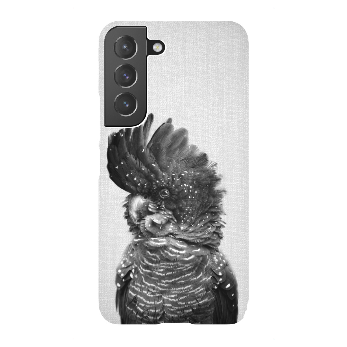 "Black Cockatoo - Black & White"für Samsung Galaxy - Premium-Case Handyhülle artboxONE