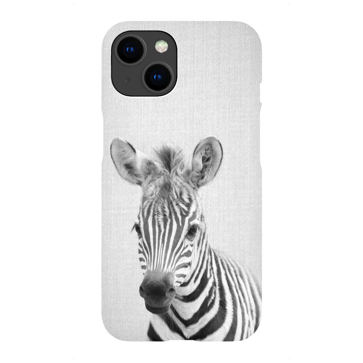 "Baby Zebra - Black & White"für iPhone - Premium-Case Handyhülle artboxONE