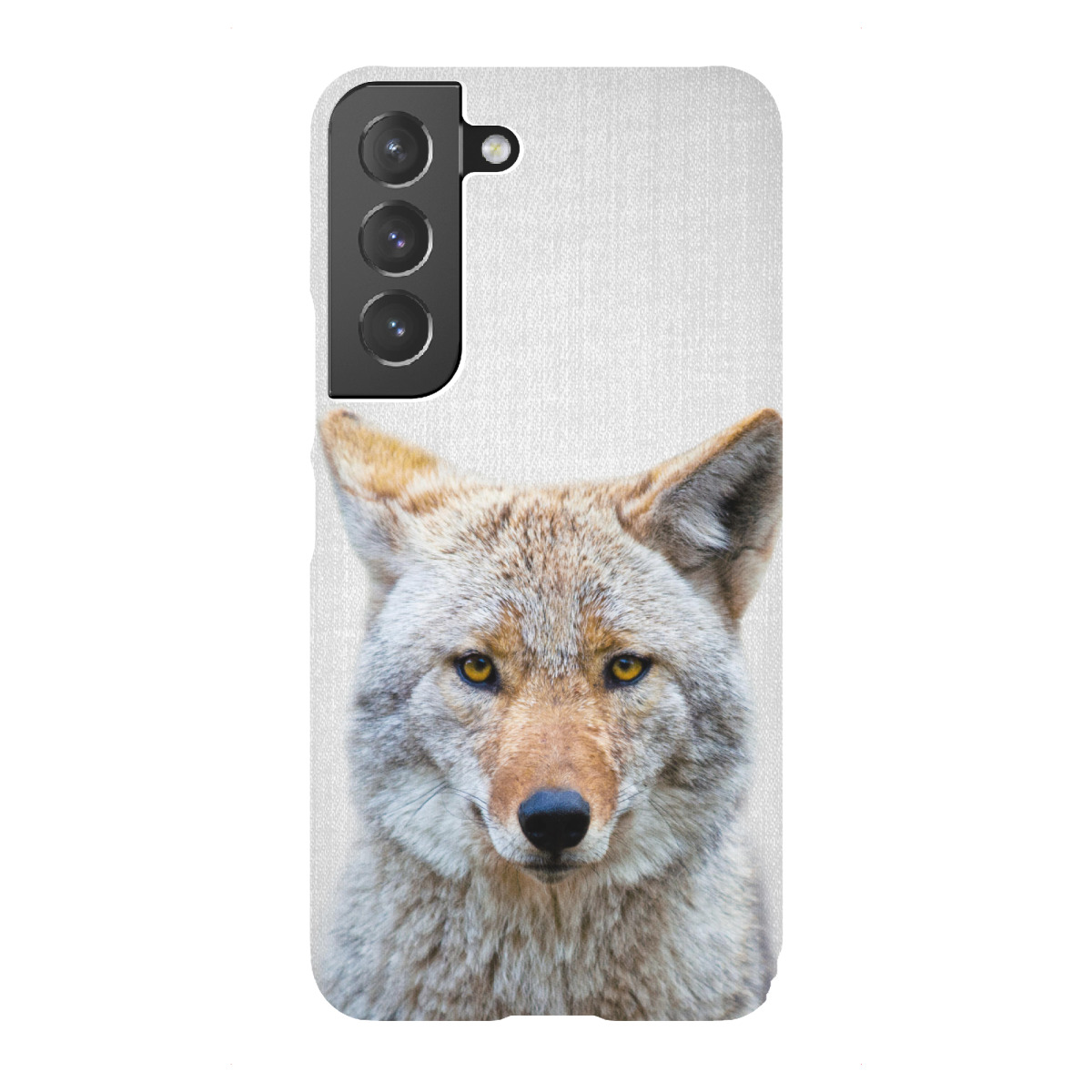 "Coyote - Colorful"für Samsung Galaxy - Premium-Case Handyhülle artboxONE