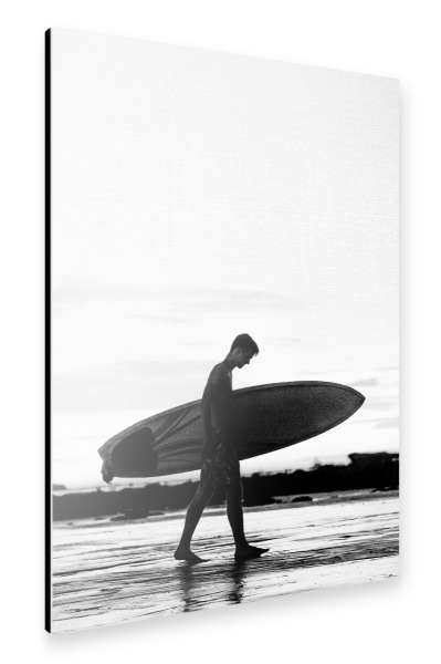 Alu-Dibond "Surf Boy" 30x20 cm artboxONE