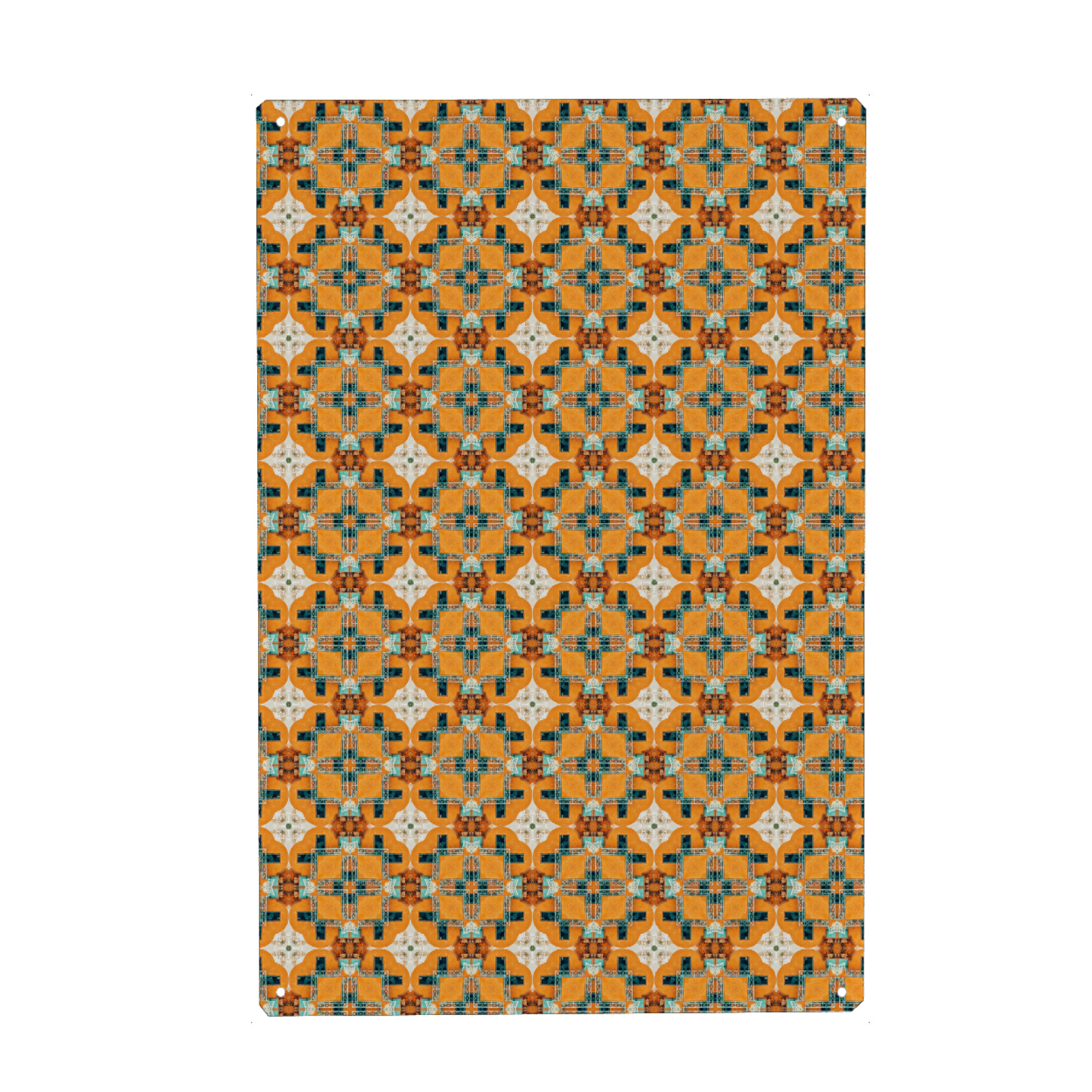 Metall Poster "Cela Pattern" artboxONE - Abstrakt - Graphic design,Pattern,Morroco,Moroccan,Greece,Greek,Crystals,Beautiful,Soulful,Seamless,Mondala