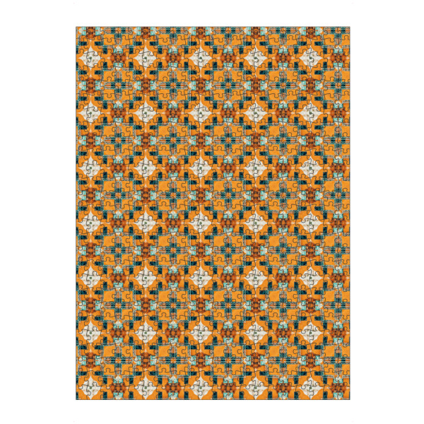 Puzzle Ravensburger "Cela Pattern" artboxONE - Abstrakt