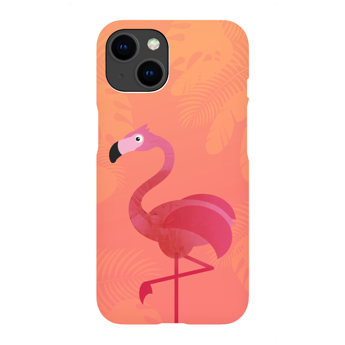 iPhone "Coral Flamingo" Premium-Case Handyhülle artboxONE
