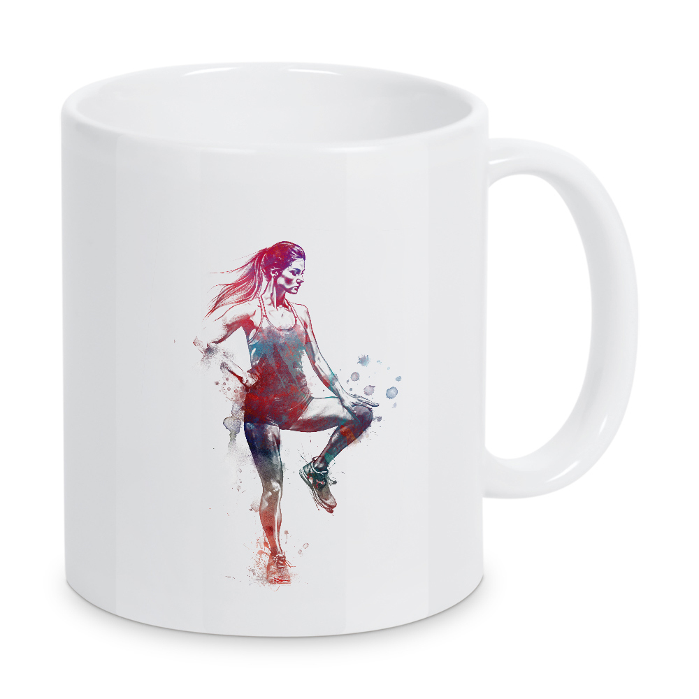 Tasse "Fitness Gymnastik Sportkunst A" artboxONE - Sport,Sport / Motivation - Fitness,Sport,Fitnessstudio,Gymnastik,Gymnastik